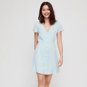 Wilfred Button front dress from Aritzia